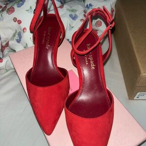 kate spade Red Women's Shoes